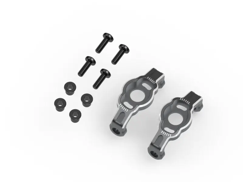 Hpi Racing Aluminum C-Hub Set (Gunmetal), For Venture18 2