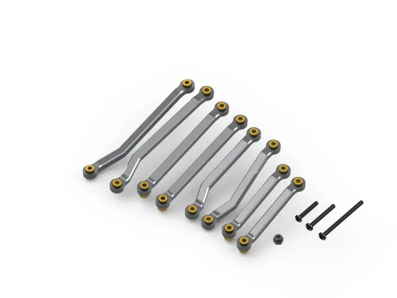 Hpi Racing Aluminum Suspension Link Set (Gunmetal), For Venture18 1