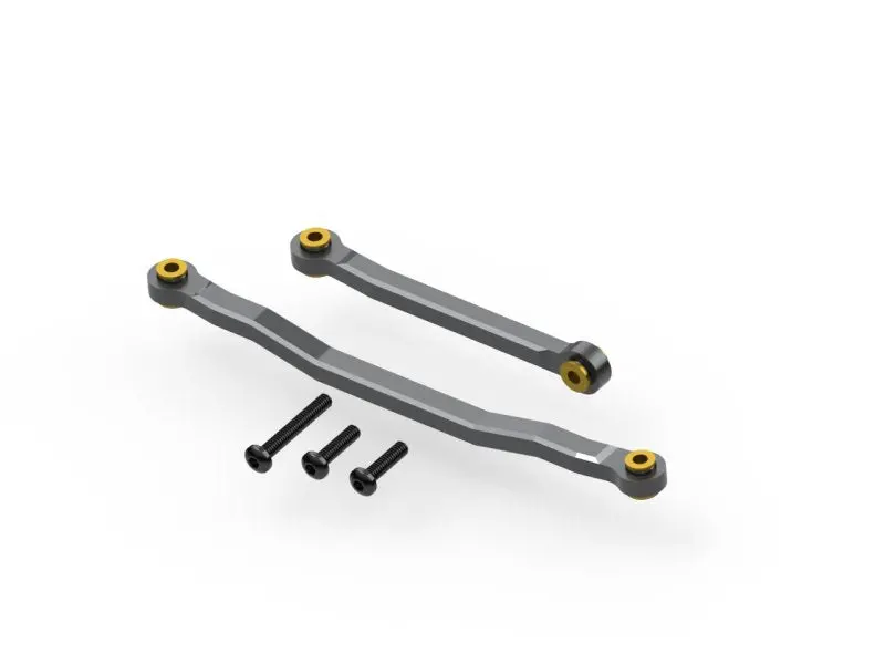 Hpi Racing Aluminum Steering Link Set (Gunmetal), For Venture18 1