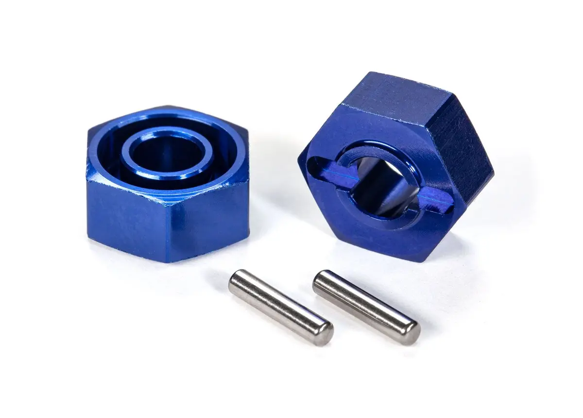 Traxxas Wheel Hub Blue Light Weight - Tra1654x 1
