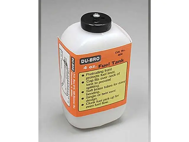 Dubro S4 Square Fuel Tank 4 Oz 1