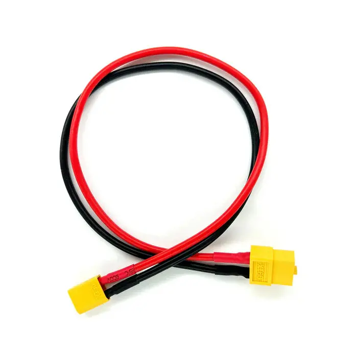 Racers Edge Charge Adapter: Male Xt30 To Female Xt60, 300Mm Wire 1