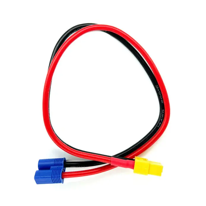 Racers Edge Charge Adapter: Ec3 Device To Female Xt60, 300Mm Wire 1