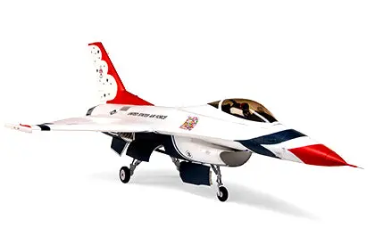 F-16 Thunderbirds 80Mm Edf Bnf Basic With As3x And Safe Select  - Efl87950 1