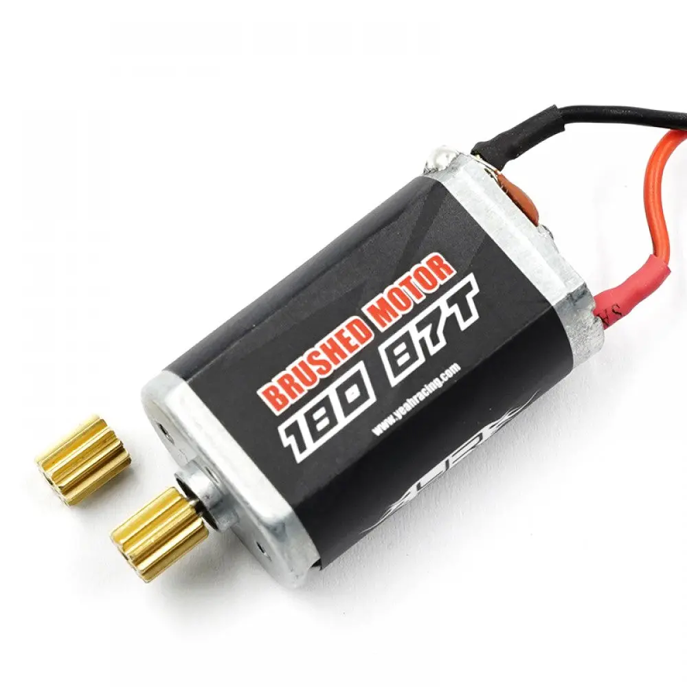 Yeah Racing 180 87T Brushed Motor W/11T Pinion For Traxxas Trx-4M / Micro Rc 1