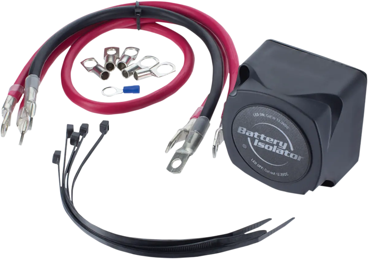 All Balls 70-2000 Dual Battery Isolator Kit 2010-2025 Polaris Can-Am Yamaha 1