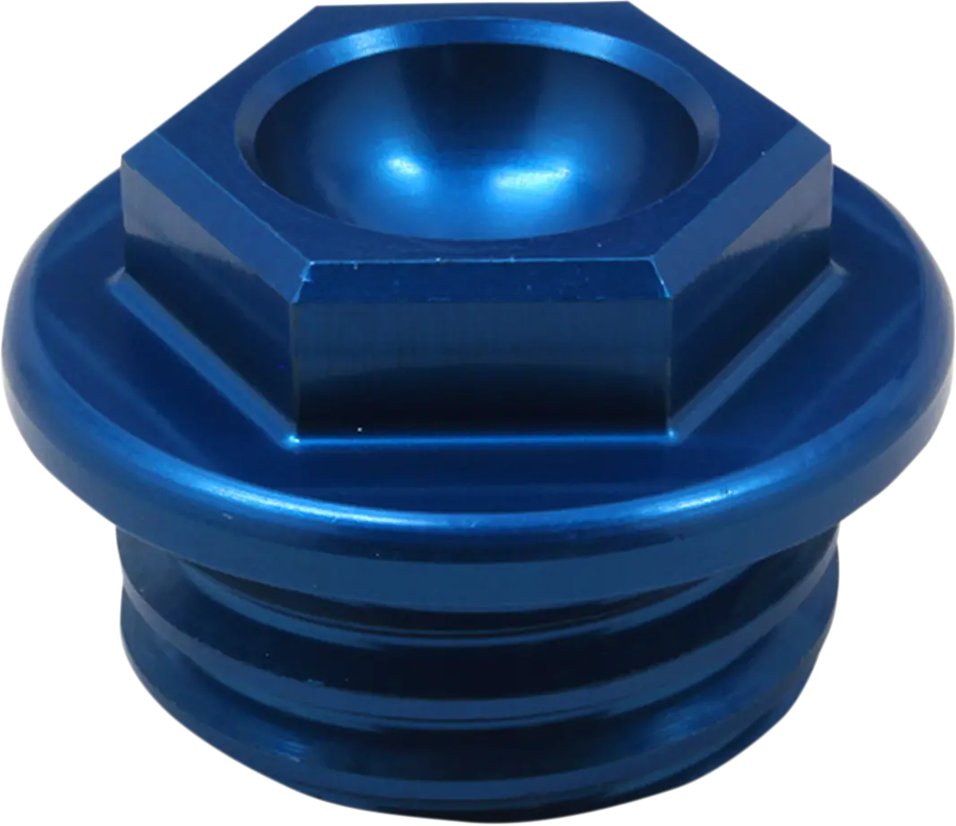 Works Connection 24-030 Aluminum Oil Fill Plug Blue Gas Gas Ktm Husqvarna 1