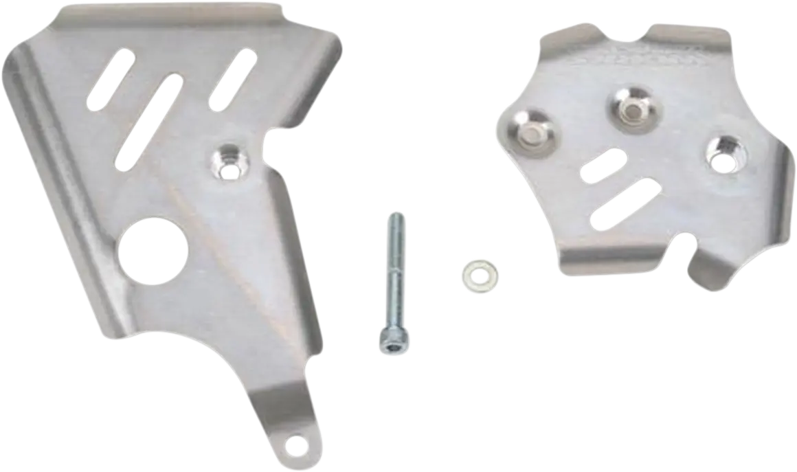 Works Connection Frame Guards For Yamaha Yz 125/250 2003-2004 - Cnc Aluminum Protection 1