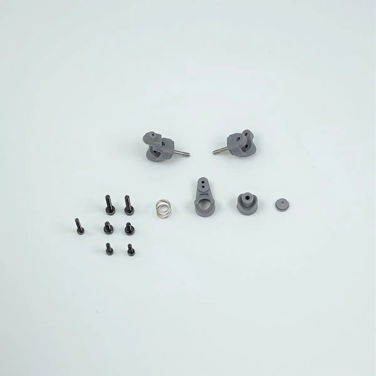 1Rc Fr Spindles & Servo Saver, 1/18 Mid, Spr, Edm 1