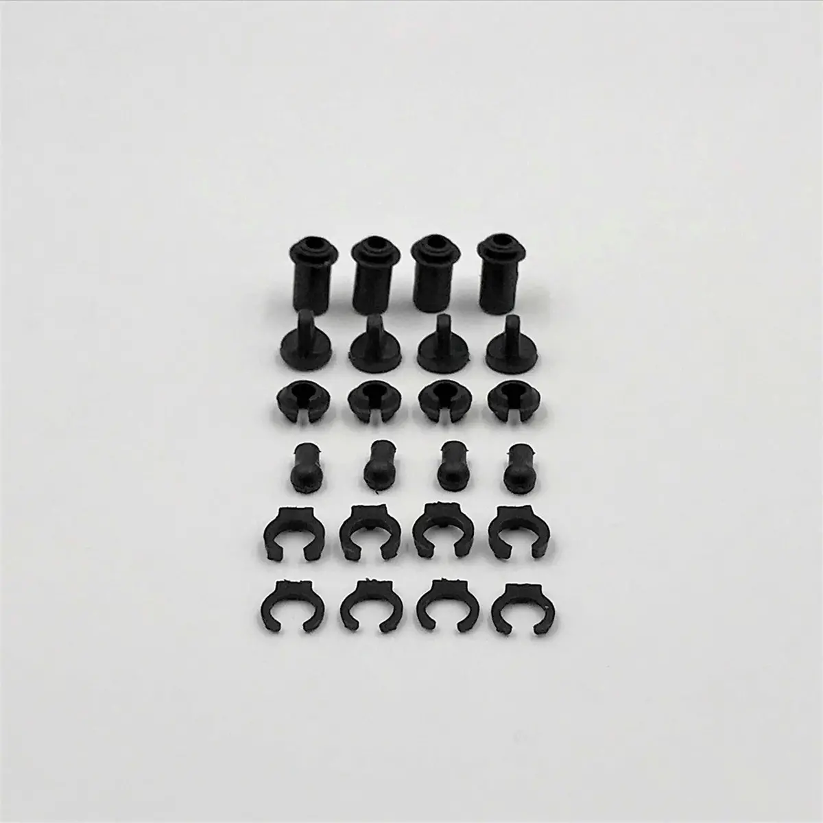 1Rc Shock Plastic Parts, 1/18 Mid, Spr, Edm, Lm (4) 1