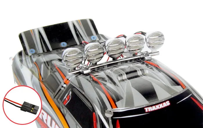 Common Sense 1/10 Crawler Led Light Bar Set - Chrome 2