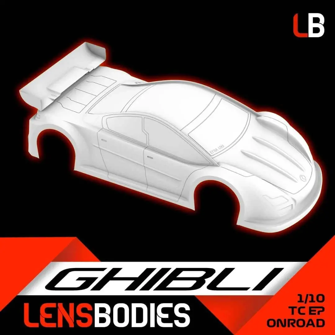 Lens Bodies Ghibli 1/10 On-Road 190Mm Body 1