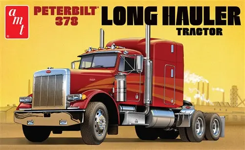 1/24 Peterbilt 378 Long Hauler Semi Tractor 1