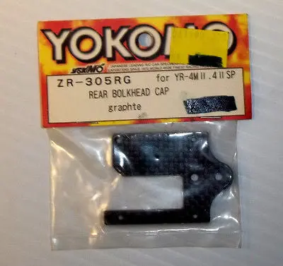 Yokomo Yr-4M Ii   4 Ii Sp Rear Bulkhead Cap #Zr-305Rg 1