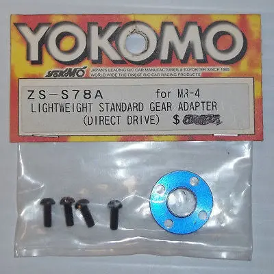 Yokomo Mr-4 (Direct Drive) Standard Gear Adapter #Zs-S78a 1