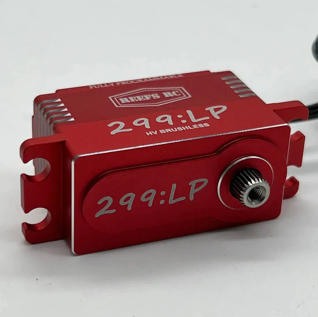 Reef's Rc - 299Lp Special Edition Red High Speed High Torque Low Profile Brushless Servo .0.57/313 @8.4V - Sehreefs130 1