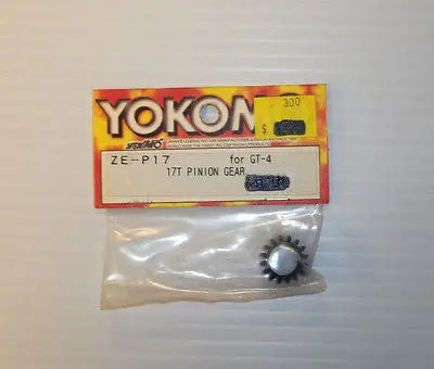 Yokomo Gt-4 17T Pinion Gear #Ze-P17 1