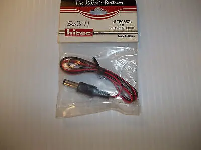 Hitec Transmitter Battery Charge Cord/Plug Assbly 56371 1
