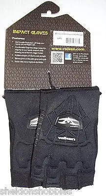 Valken Protective Impact Gloves (Half Finger) 2