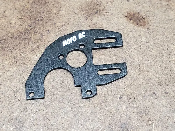 Mofo Rc 12Mm Side Motor Mount "Big Block" Axial Scx24, Ax24 1/24 Crawler 1
