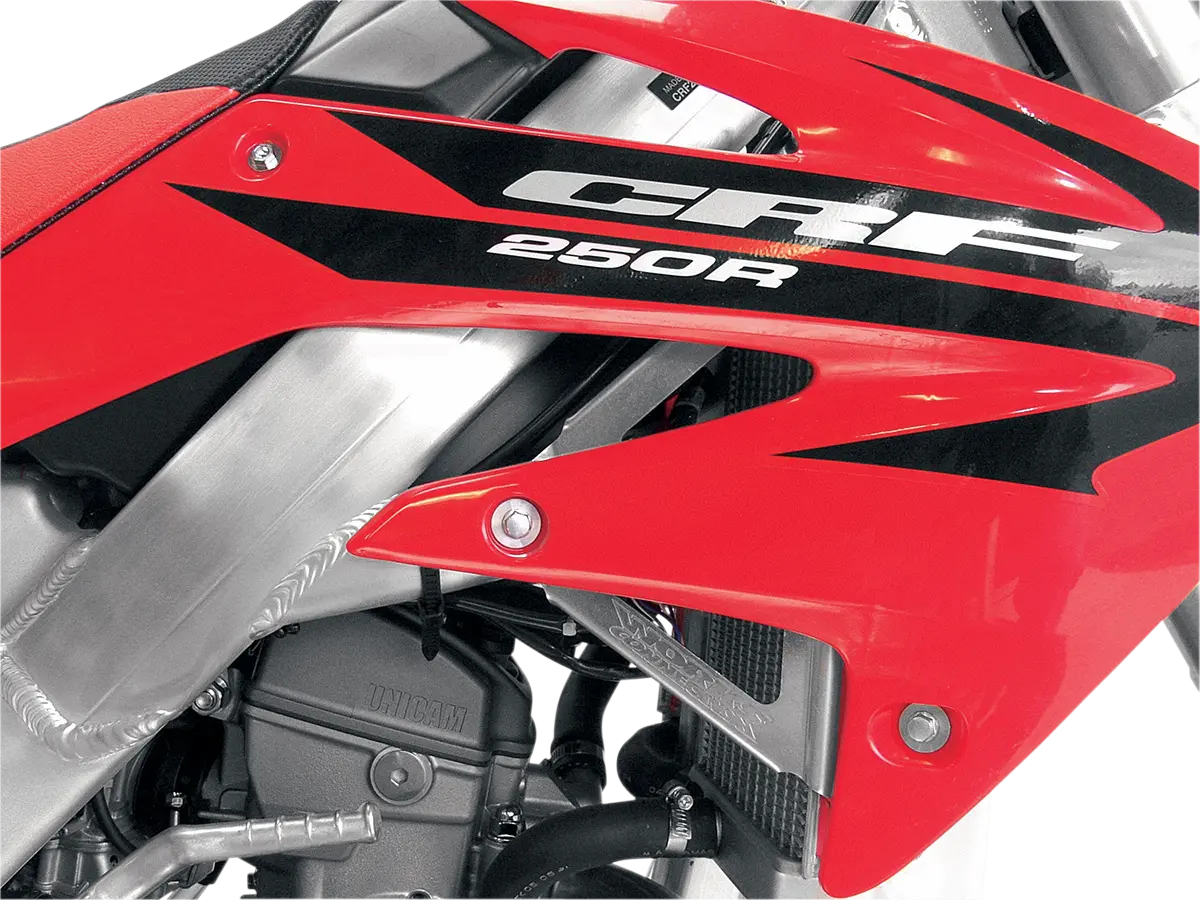 Works Connection Honda 18-771 Radiator Brace Set - Reinforces Radiators For Off-Road Performance 1