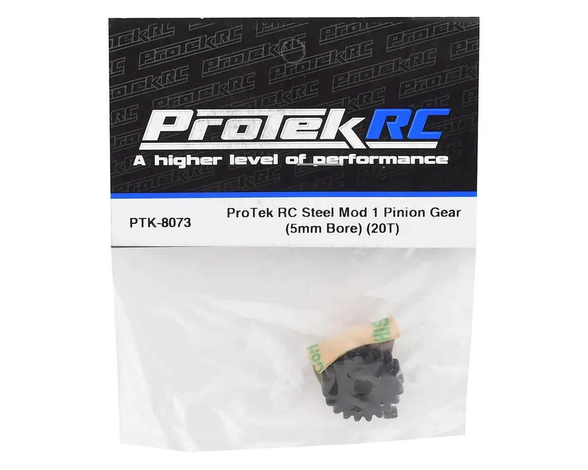 Protek Rc Steel Mod 1 Pinion Gear (5Mm Bore) (20T) 1