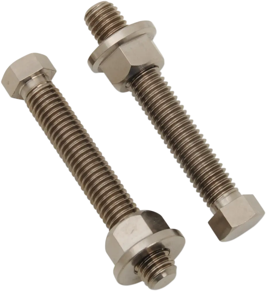 Works Connection 70-630 Titanium Axle Adjuster Bolt Kit Honda/Yamaha/Kawasaki 1
