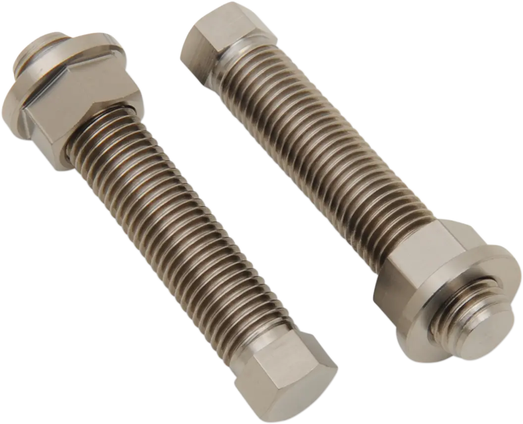 Works Connection 70-635 10Mm Titanium Axle Adjuster Bolt Kit Ktm/Husky 1