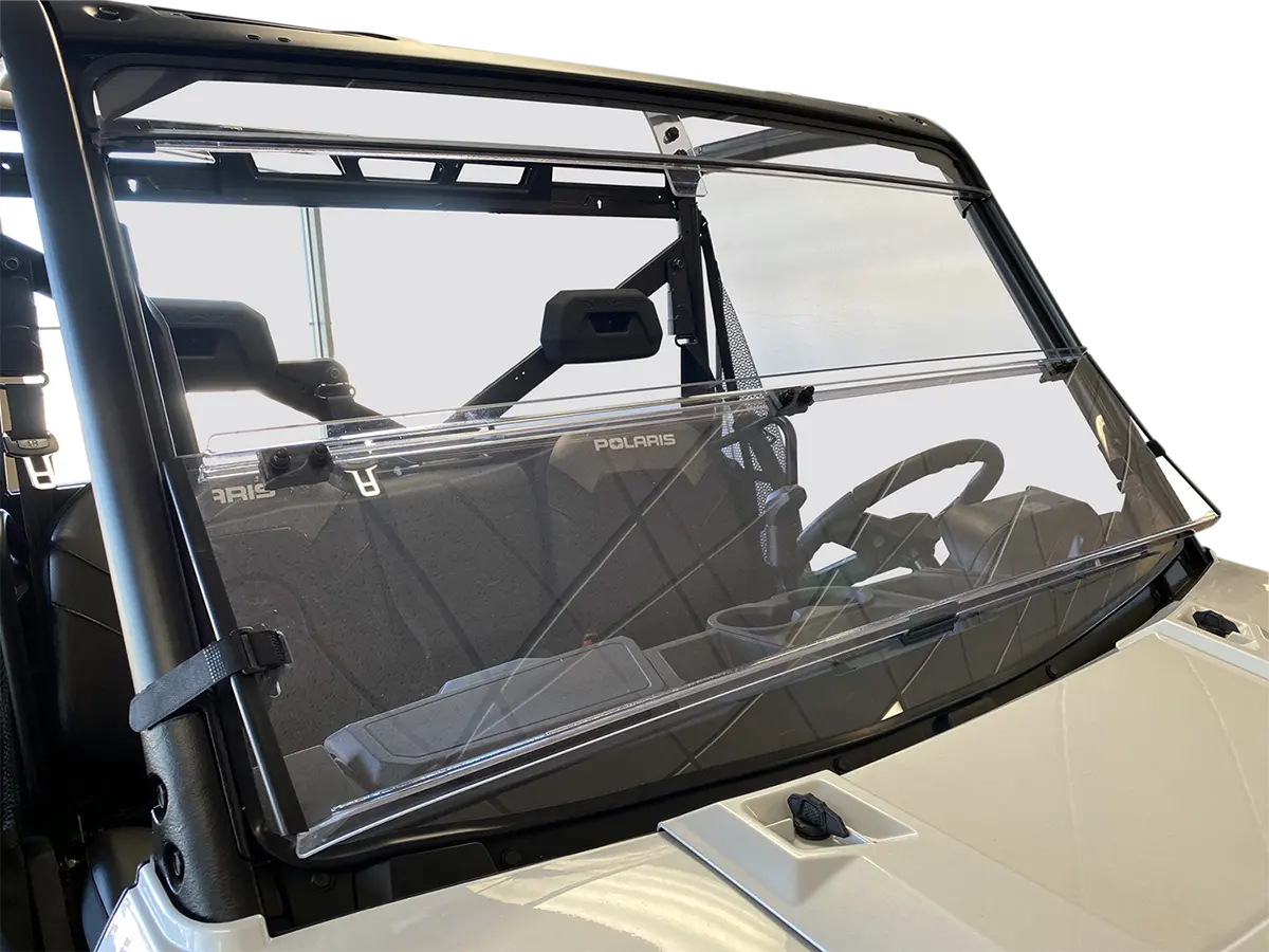 Moose Offroad V000265-12200M Full Folding Windshield Deluxe For Ranger 570 Mid 2019-2023 1