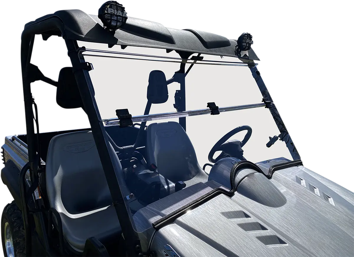 Moose Offroad V000242-12200M Full Folding Windshield Deluxe For Rhino Vehicles 1