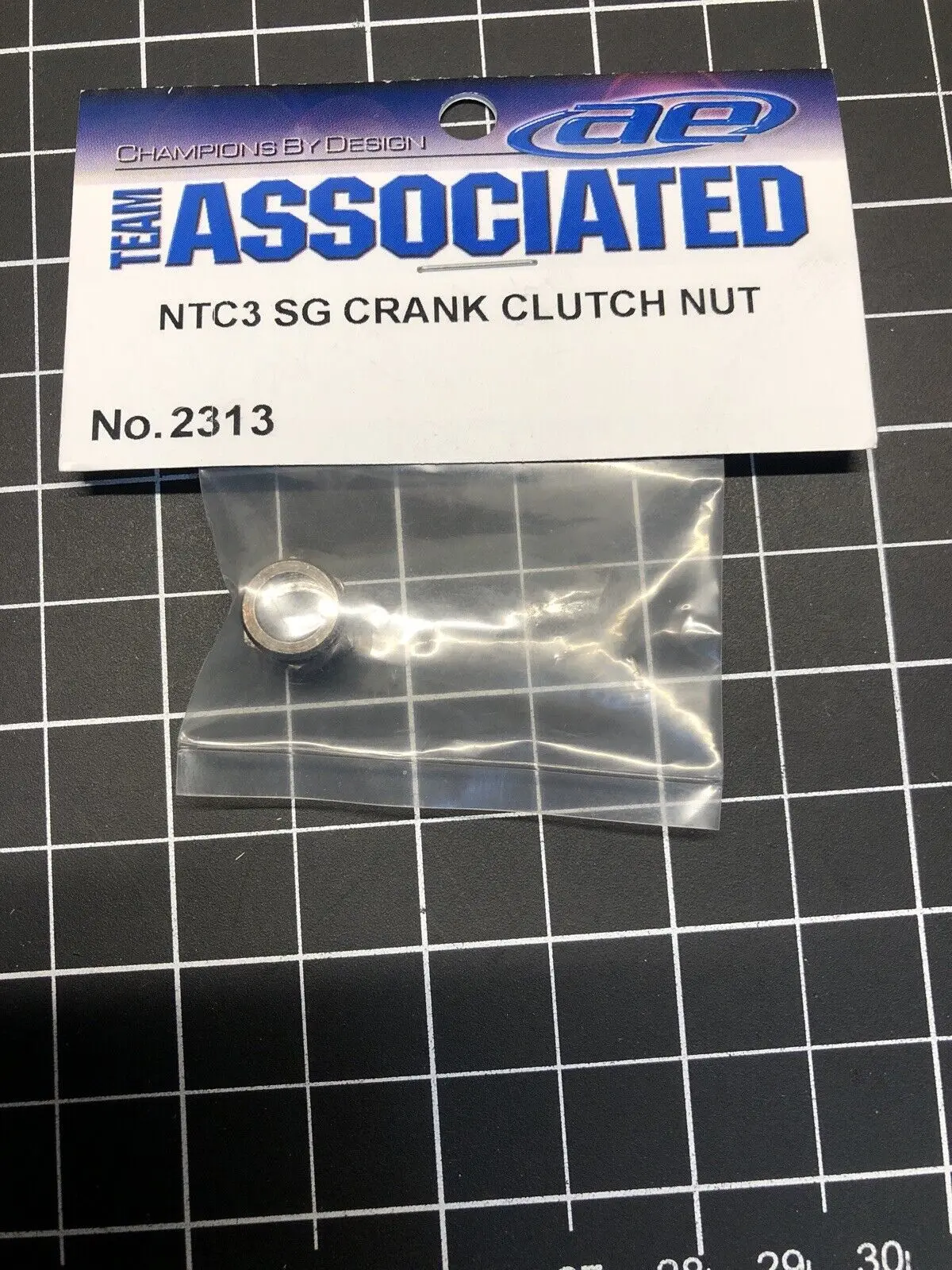 Team Associated 2313 Ntc3 Sg Crank Clutch Nut 1