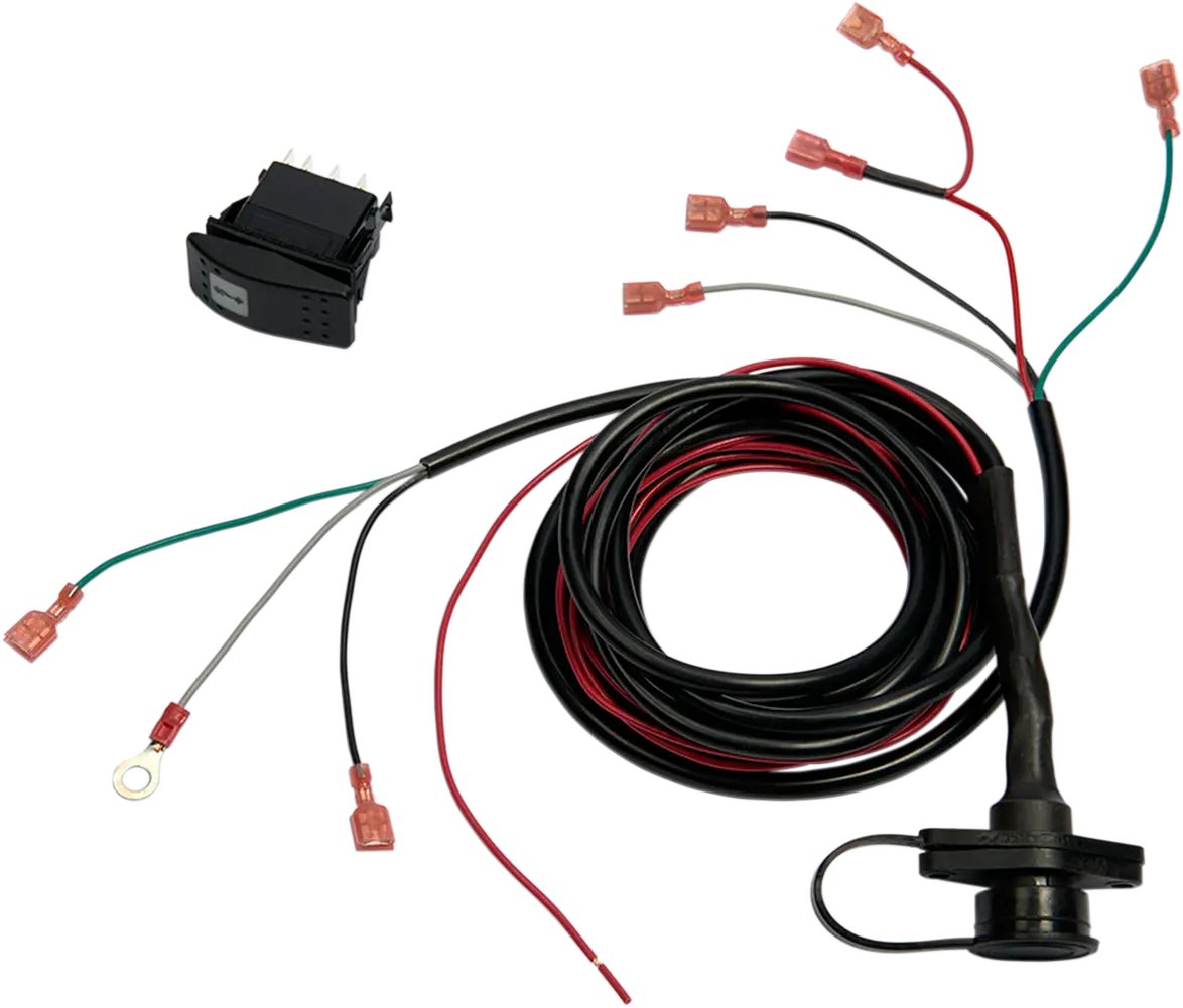 Moose Offroad 4505-0606 Dash Rocker Switch Wired 2000–4000Lb 1