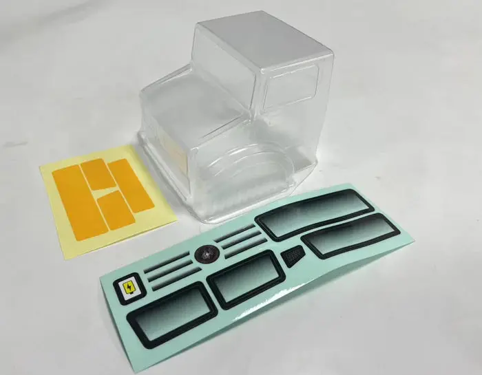 Hobbyplus T-Hunter Cr-18P 2024 Clear Lexan Body 1
