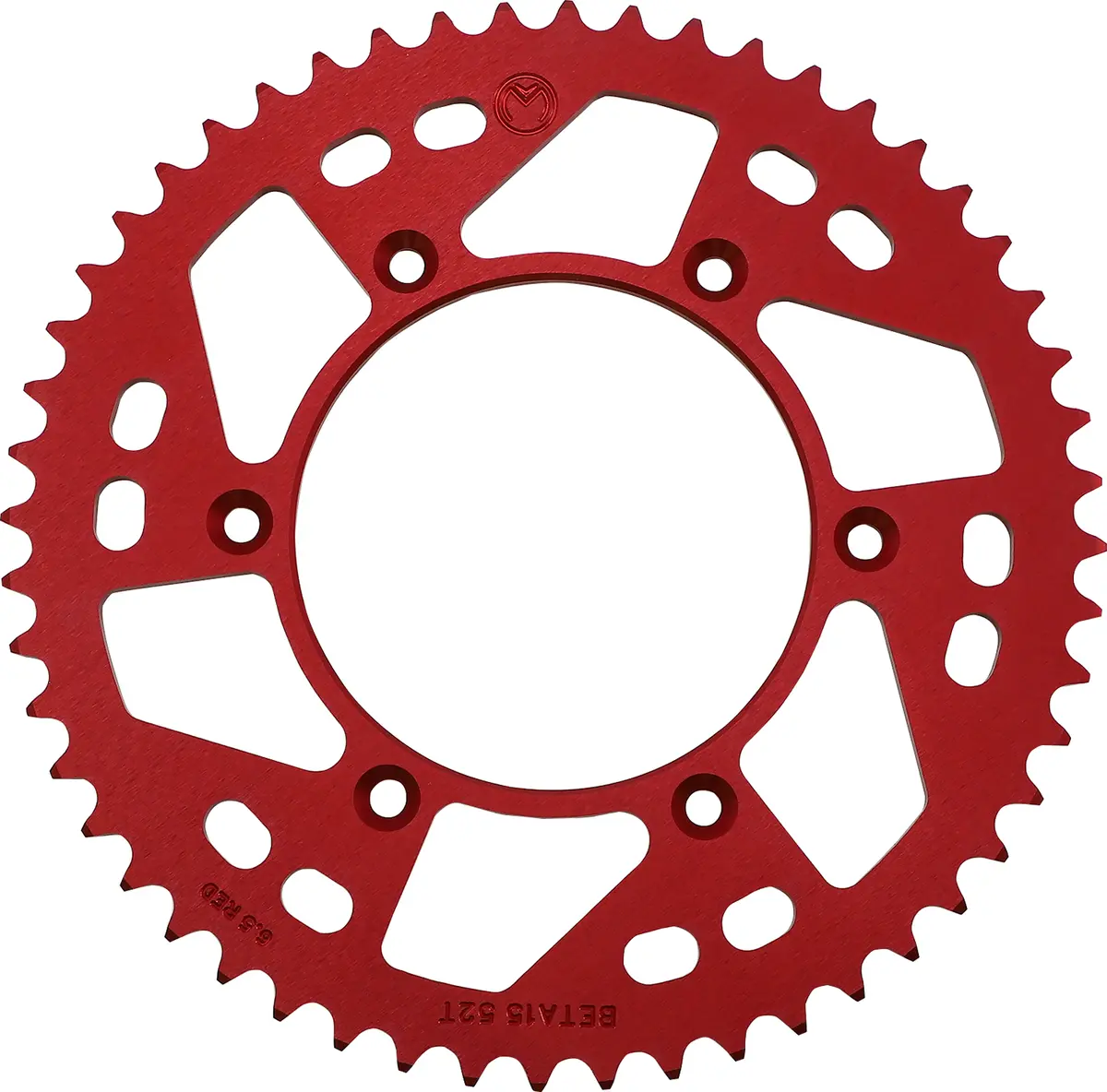 Moose Offroad 1211-Bet-52-13 Rear Sprocket 52 Tooth Red For Beta 2020-2024 1