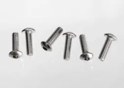 Screws, 3X10 Button-Head Machine (Hex Drive) (Stainless Steel) (6) 1