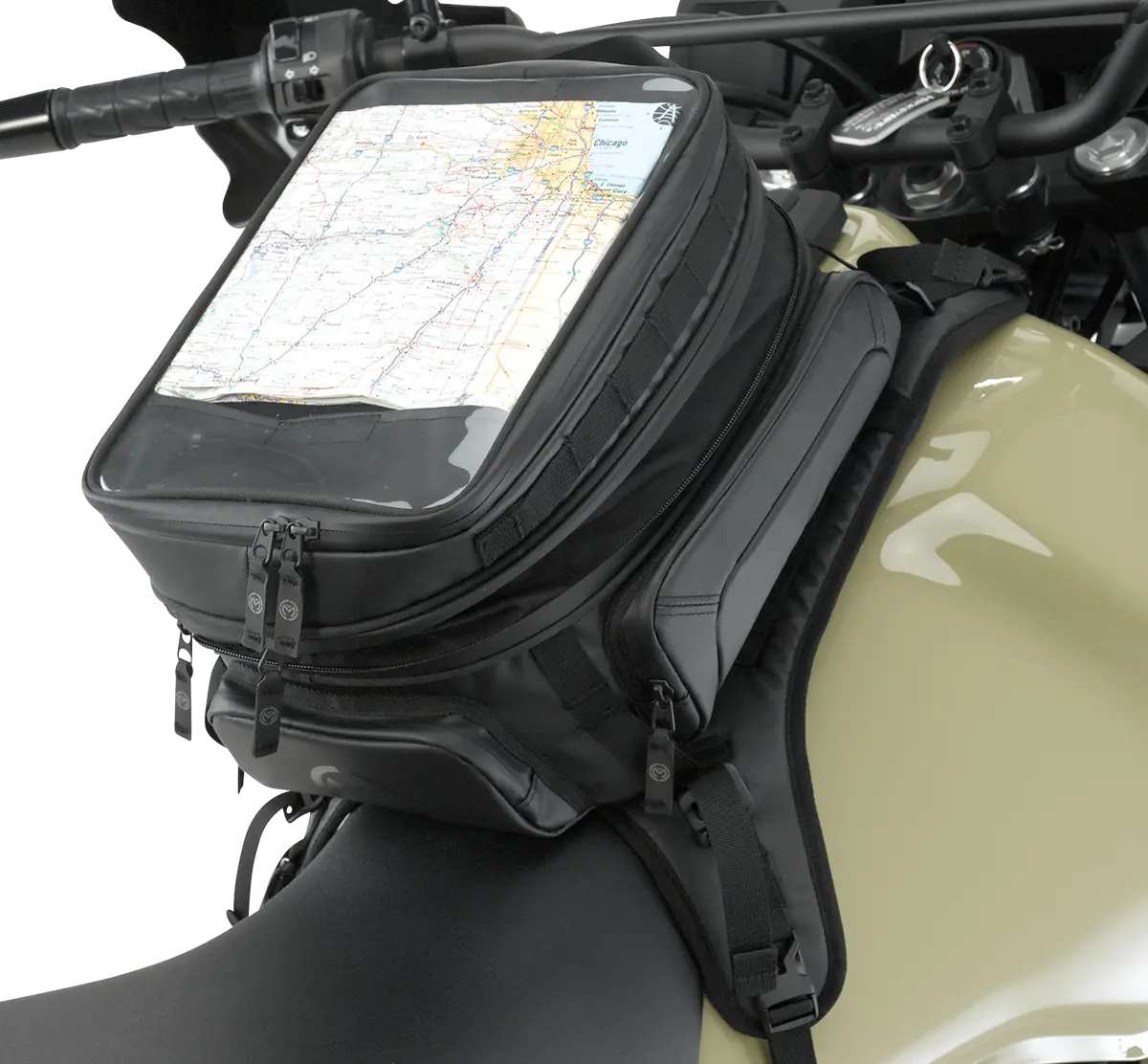 Moose Offroad Adv1™ Tank Bag 3502-0543 2000-2024 Honda Crf250r & 450R 1