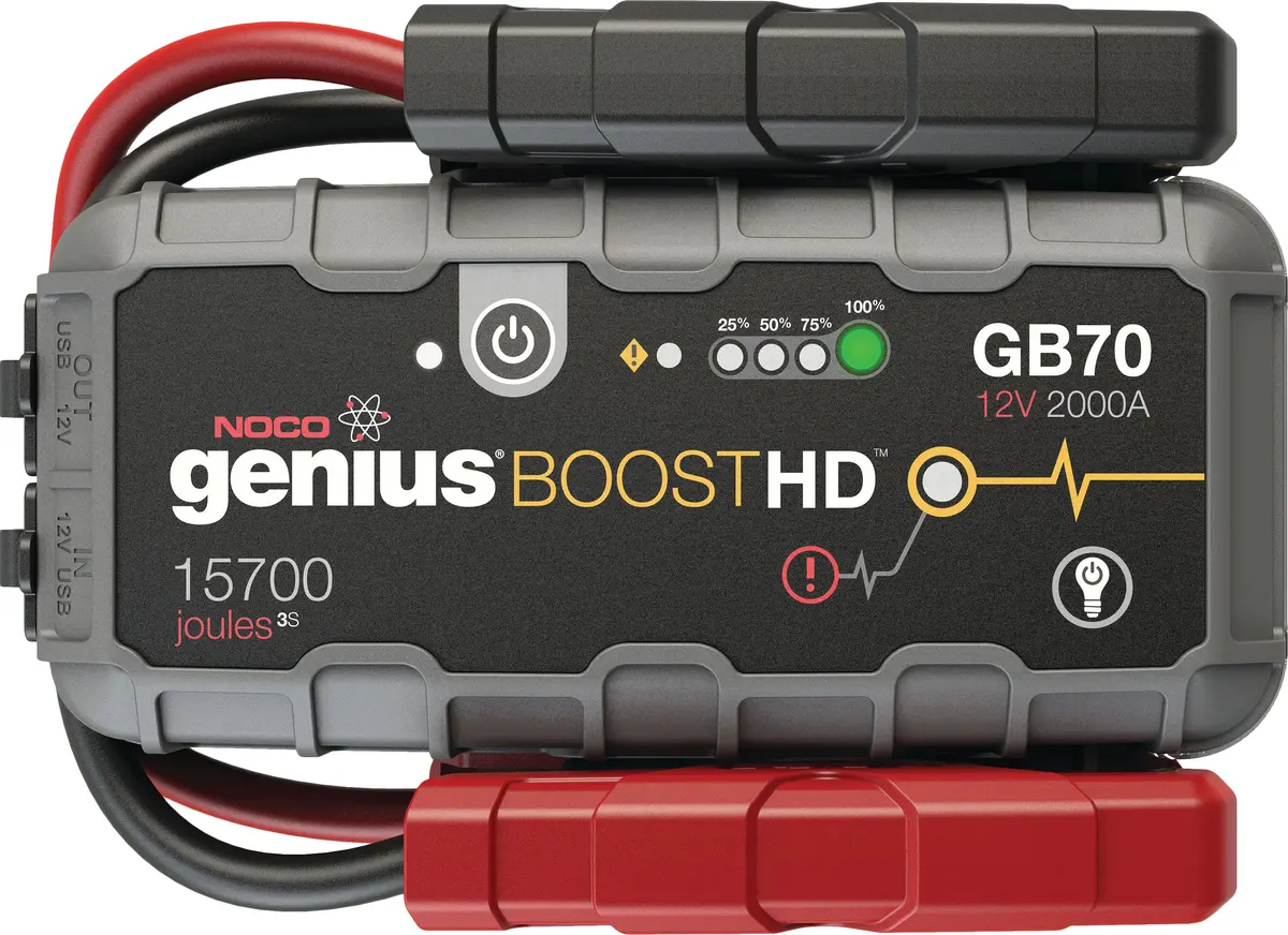 Noco Genius Gb70 2000 Amp Lithium Jump Starter 12V Utv, Motorcycles,Trucks 1