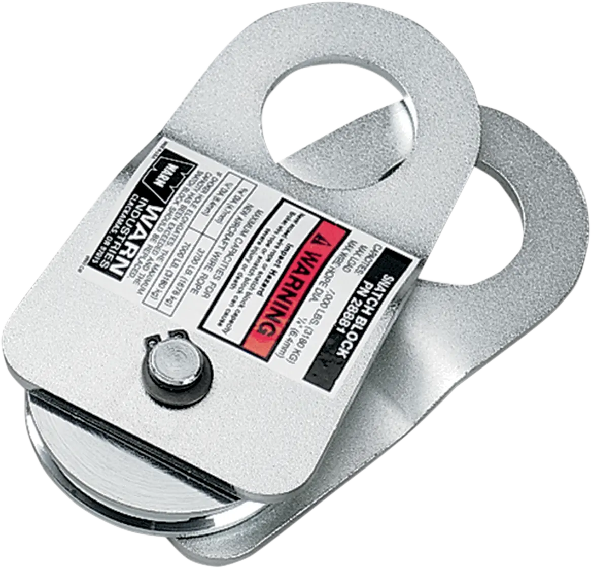 Warn 88898 Snatch Block 9,000 Lb Winch Capacity Doubler Atv/Utv/Snow 1
