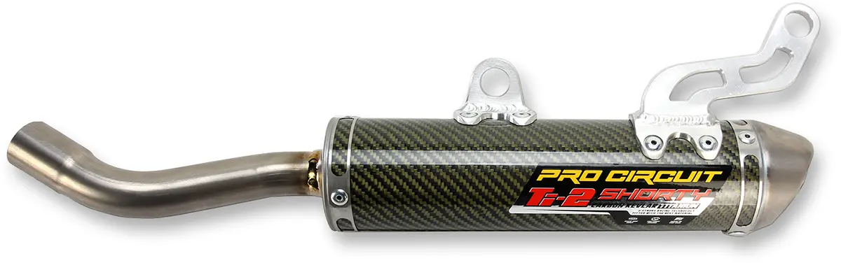 Pro Circuit Ti-2 Carbon/Ti Carbon-Aramid Fiber Silencer Yamaha Yz250/X 03-25 1131425K 1