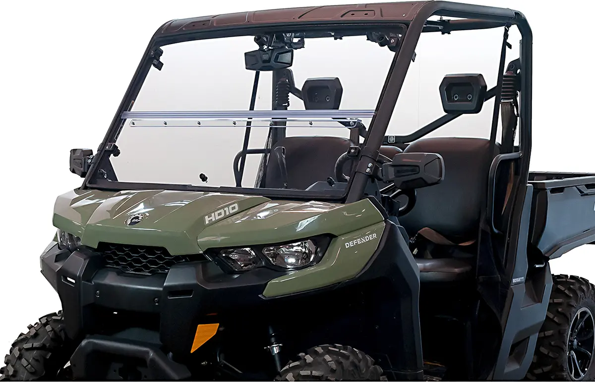 Seizmik 50-25037Kit Folding Windshield Polycarbonate Defender 2019-2023 Utv 1