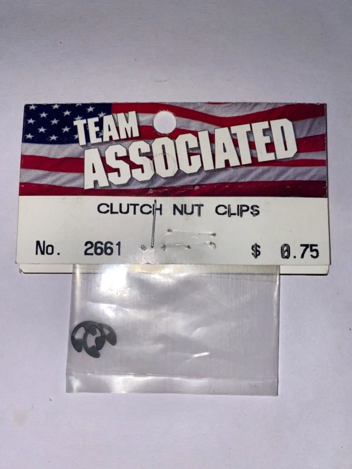 Team Associated 2661 Clutch Nut Clips 1