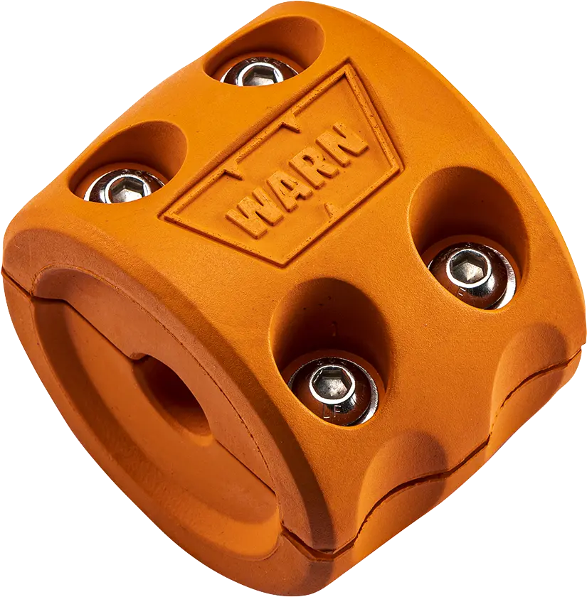 Warn Winch Cable Cushion 108790 Orange Prevents Hook Damage & Extends Winch Life 1