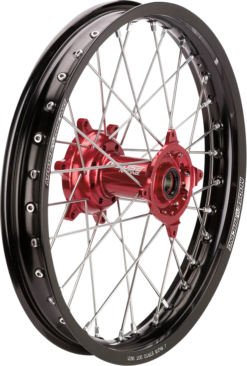 Moose Offroad Br-215-18Bkrd Rear 18X2.15 Black Wheel And Red Hub For Beta 1