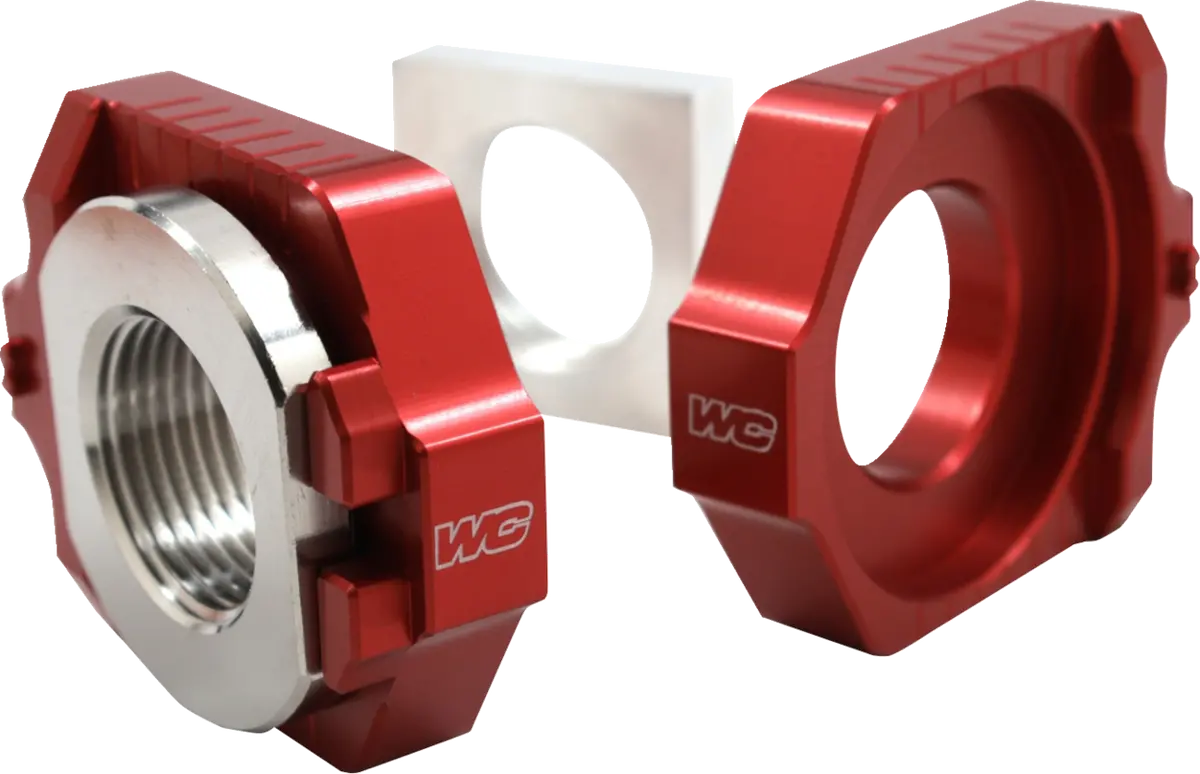 Works Connection 17-256 Elite Axle Block Kit For Gas Gas, Husqvarna, Ktm 1