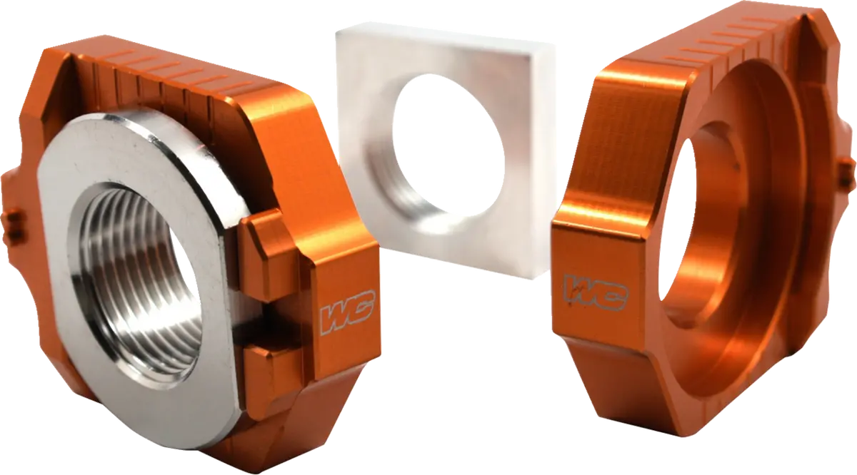 Works Connection Elite Axle Block Kit 17-264 For Gas Gas, Husqvarna, Ktm 1