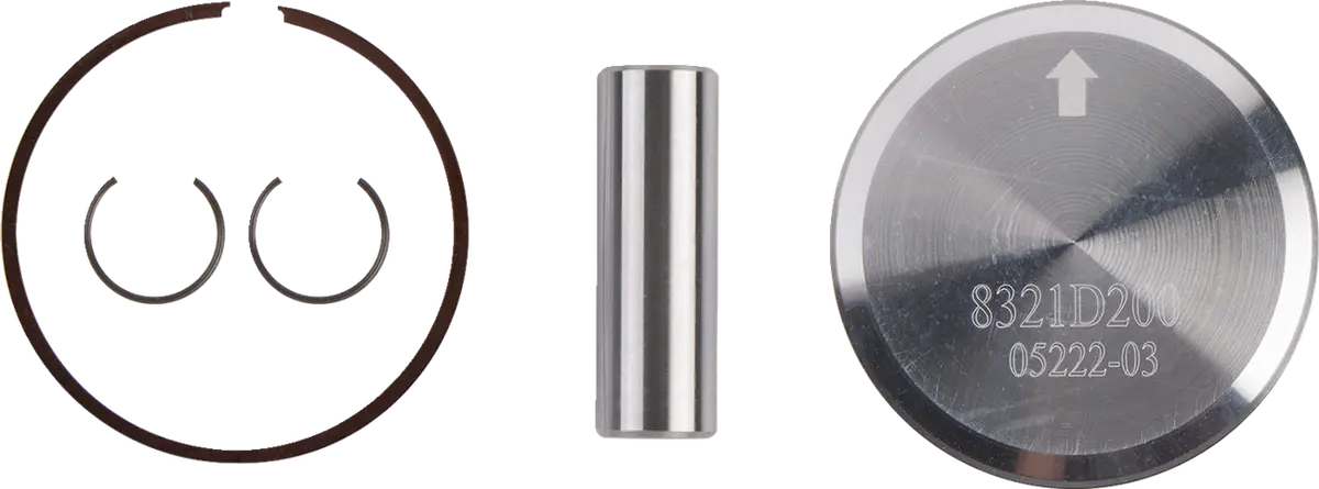 Wossner 8321D200 Piston Kit 55.95Mm For Yamaha Motorcycles 2000-2023 1