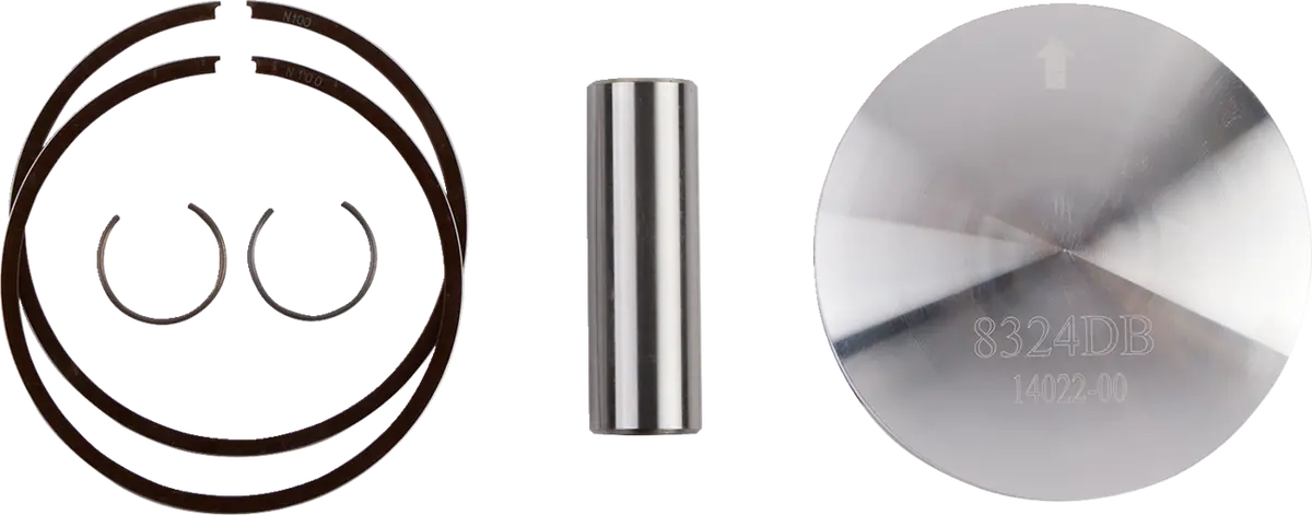 Wossner 8324Db Piston Kit - 72.96 Mm For Beta Vehicles 2010-2023 1