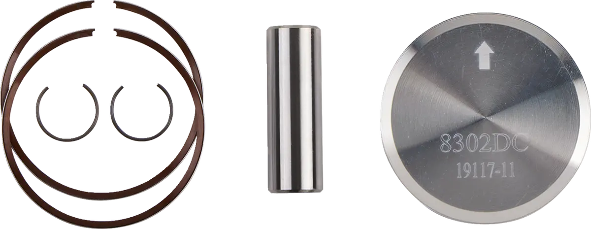 Wossner 8302Dc Piston Kit - 54Mm For Yamaha Motorcycles 2000-2023 1