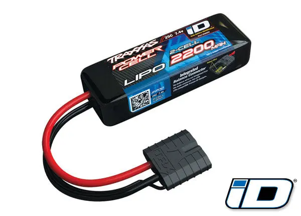 2200Mah 7.4V 2-Cell 25C Lipo Battery 1