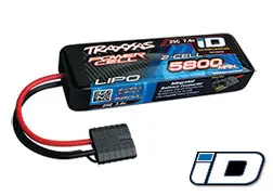 5800Mah 7.4V 2-Cell 25C Lipo Battery 1